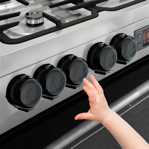 safety for gas stove knobs